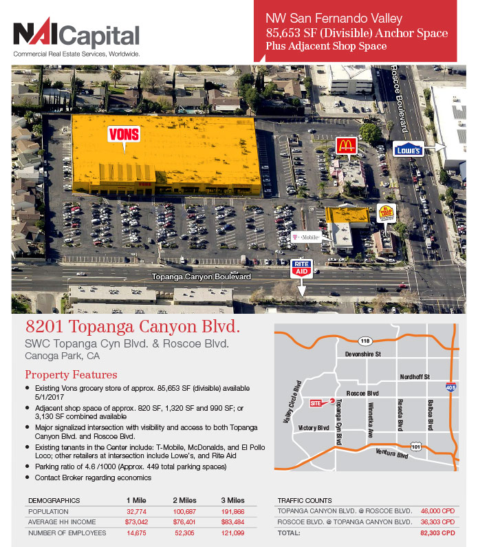 85,653 SF (Divisible) Anchor Space