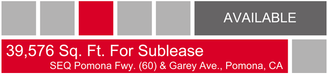 39,576 Sq. Ft. For Sublease