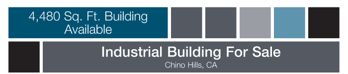 FOR SALE - 4,480 Sq. Ft. Industrial Building