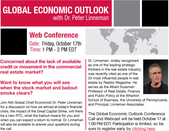 Global Economic Outlook Web Conference.  Click for more information.