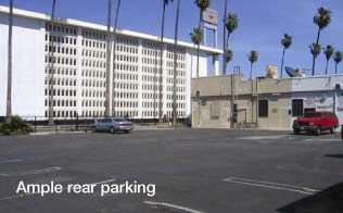 ample parking