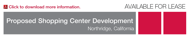 Proposed Shopping Center Development Available for Lease